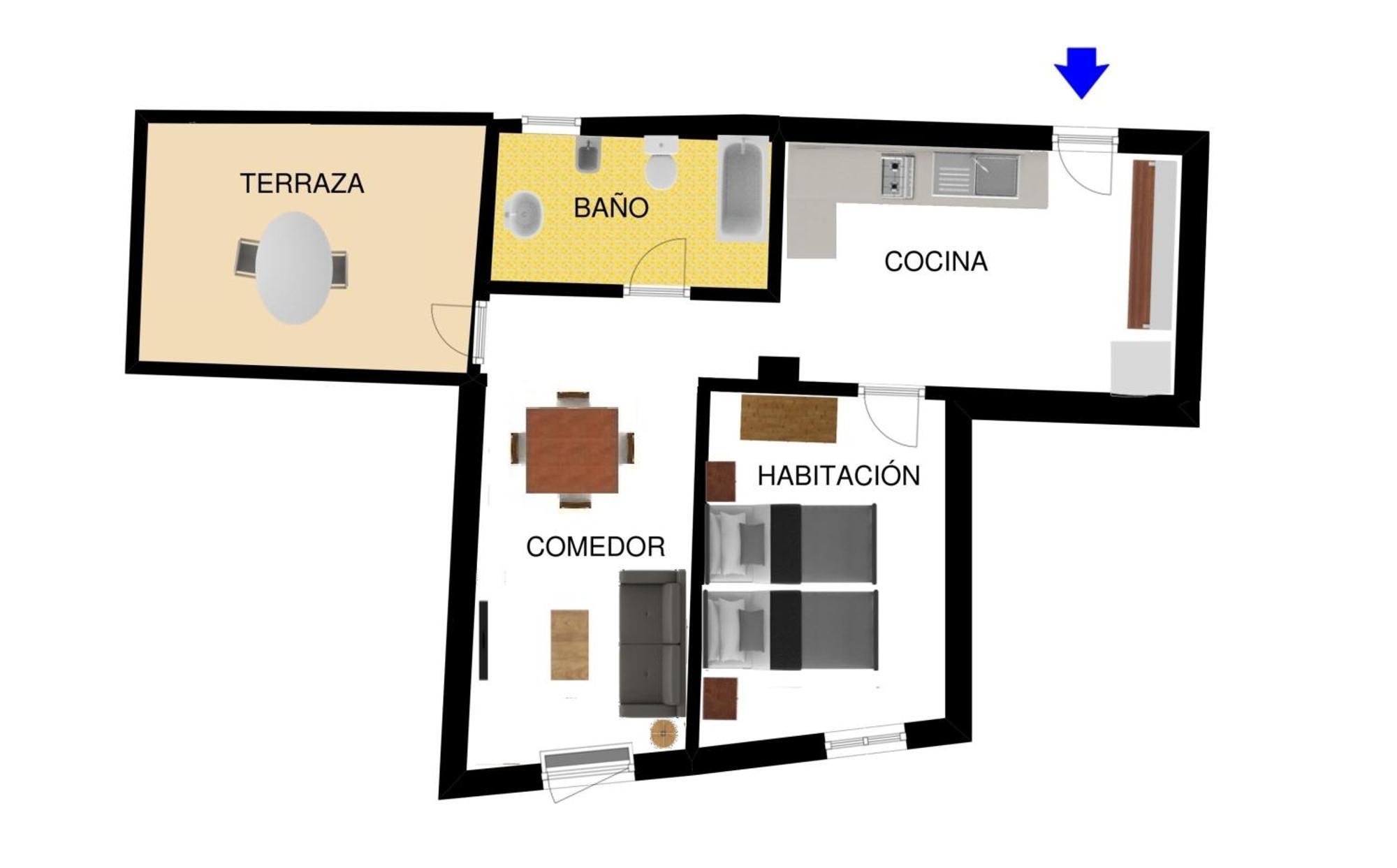 La Muntanya - Apartamentos Rural Guadalest Бенимантель Номер фото